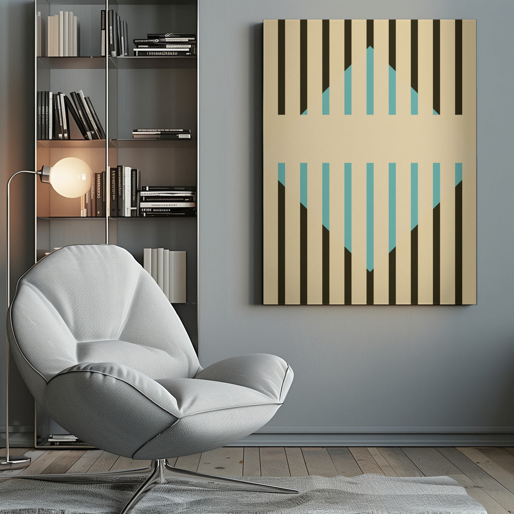 Faded Geometric #3 - Poster / Art Print