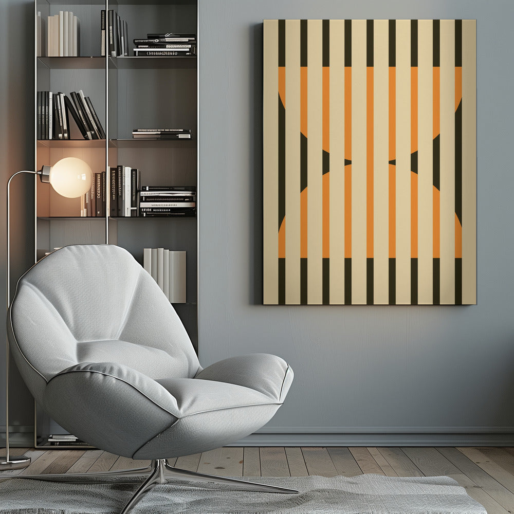 Faded Geometric #4 - Poster / Art Print