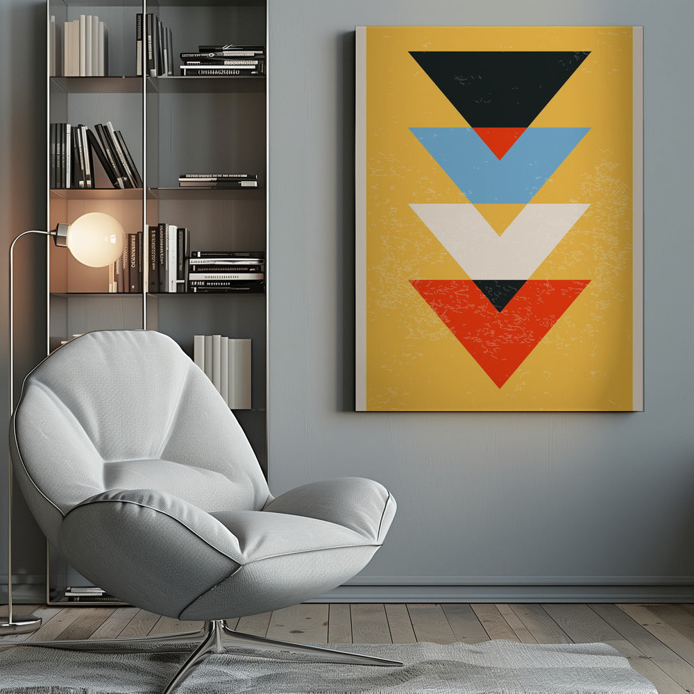 Minimal Abstract Shapes Series #8 - Poster / Art Print
