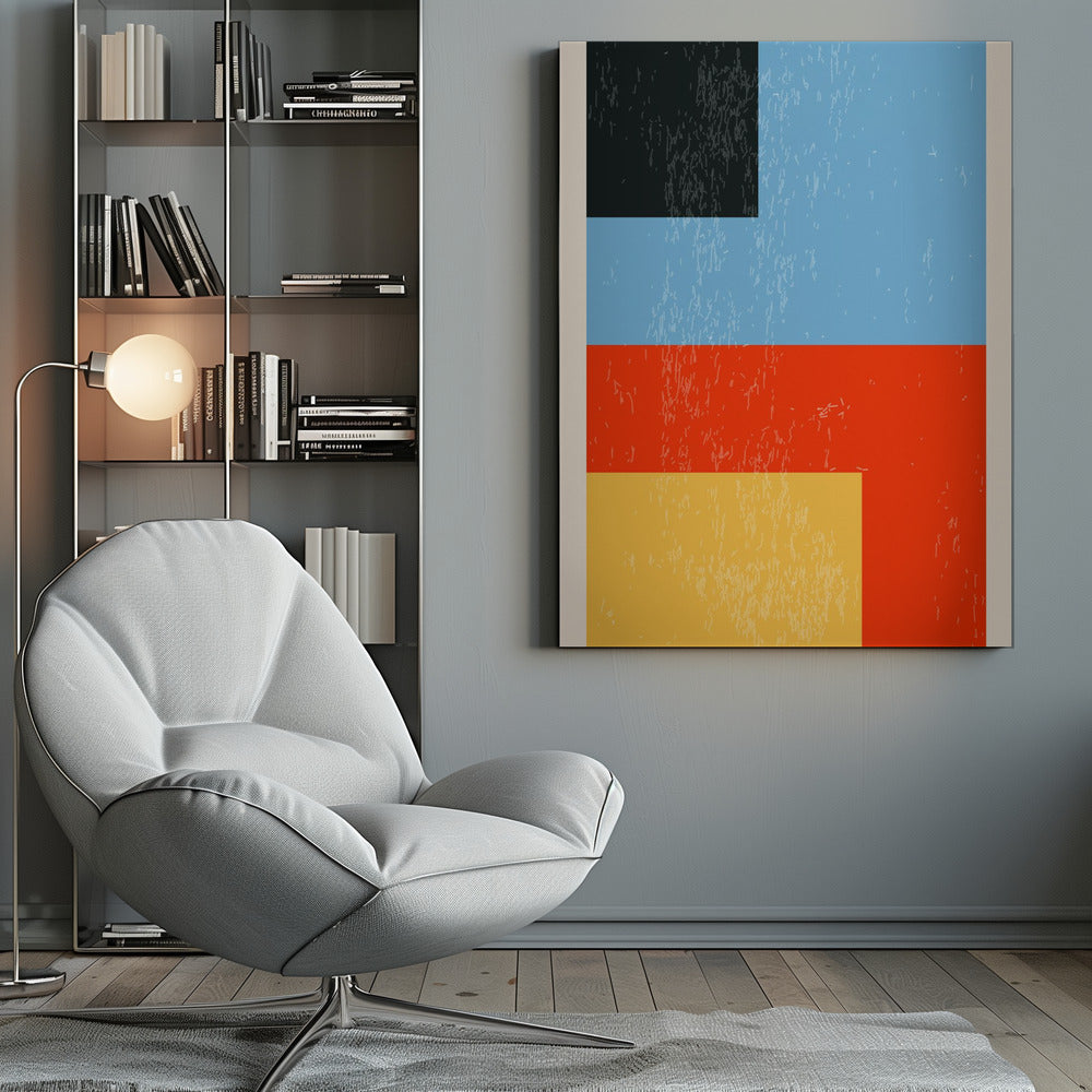 Minimal Abstract Shapes Series #15 - Poster / Art Print