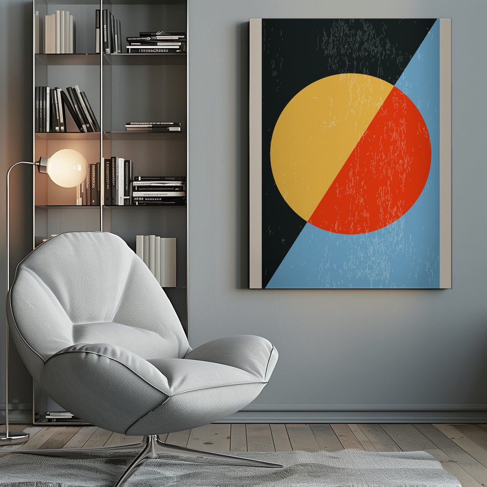 Minimal Abstract Shapes Series #18 - Poster / Art Print