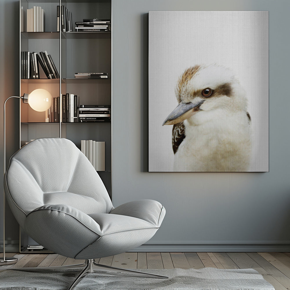 Peekaboo Kookaburra - Poster / Art Print
