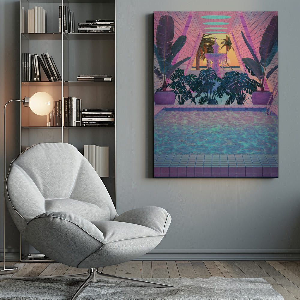 Vapor Pool - Poster / Art Print