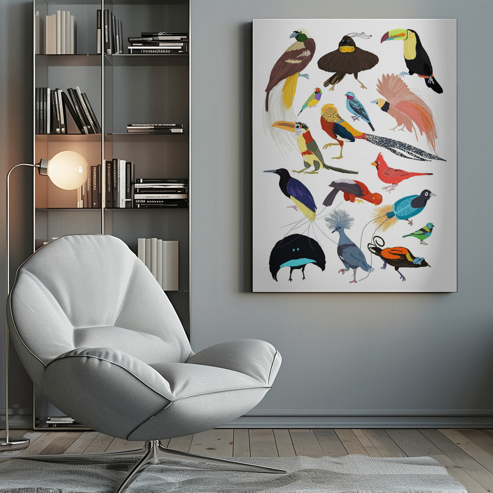 Birds of Paradise - Poster / Art Print