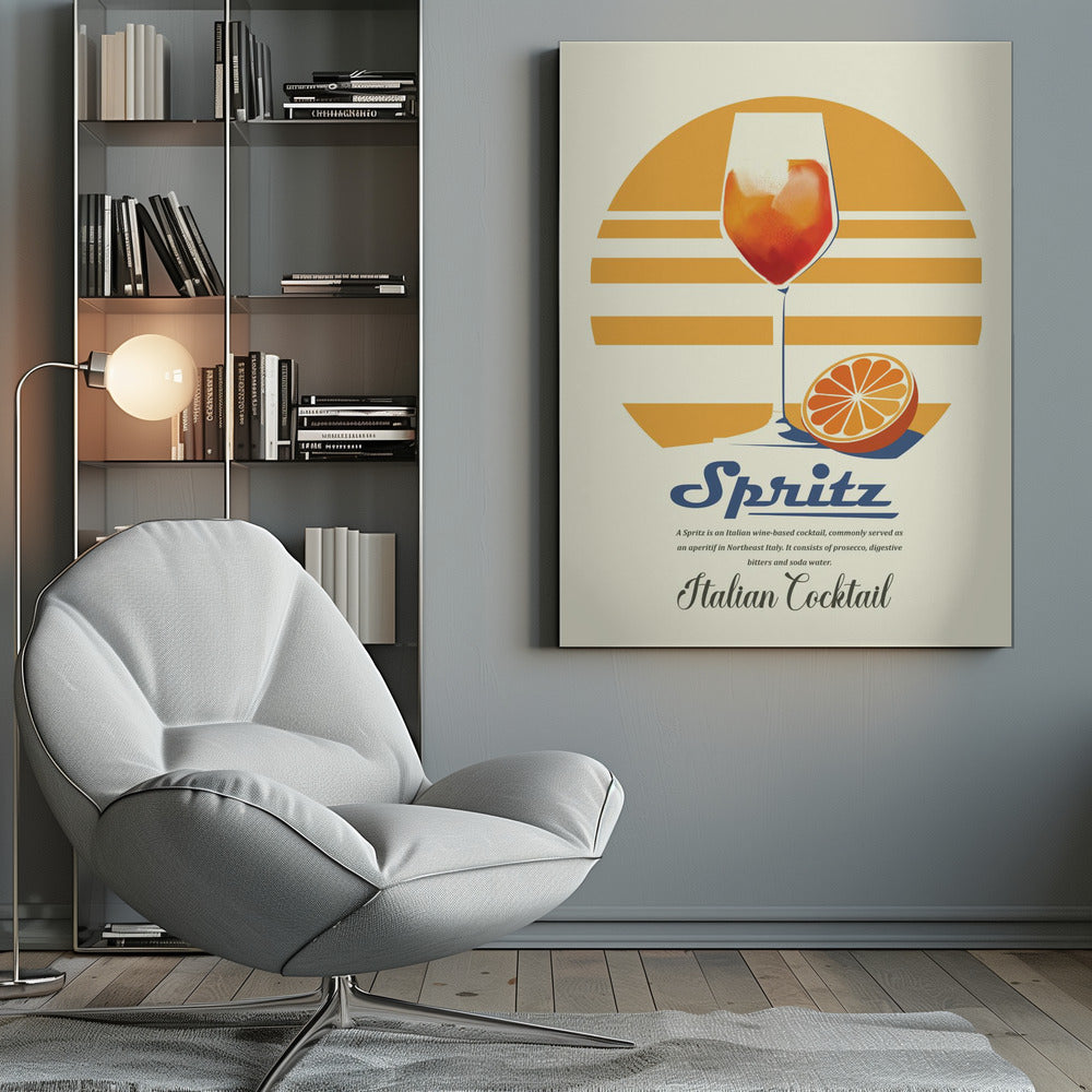 Spritz summer print - Poster / Art Print