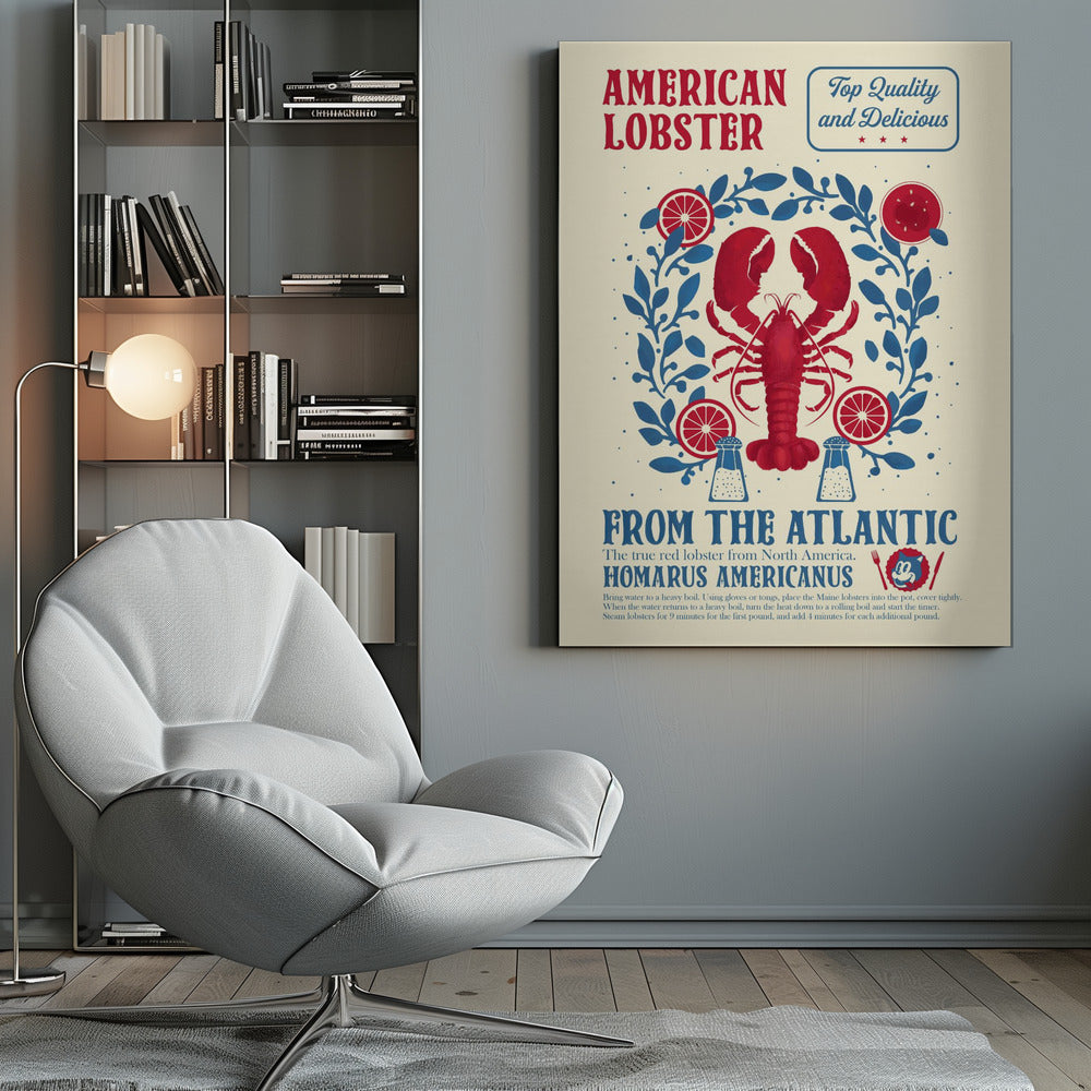 Lobster kitchen print - Poster / Art Print