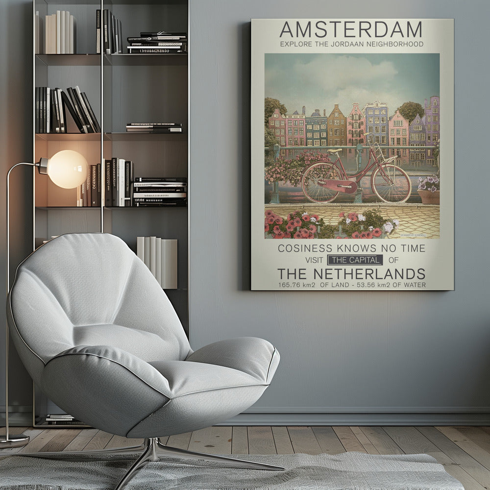 Amsterdam print - Poster / Art Print