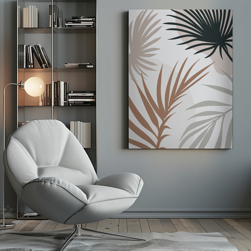 Tropical Leaves No4 - Poster / Art Print