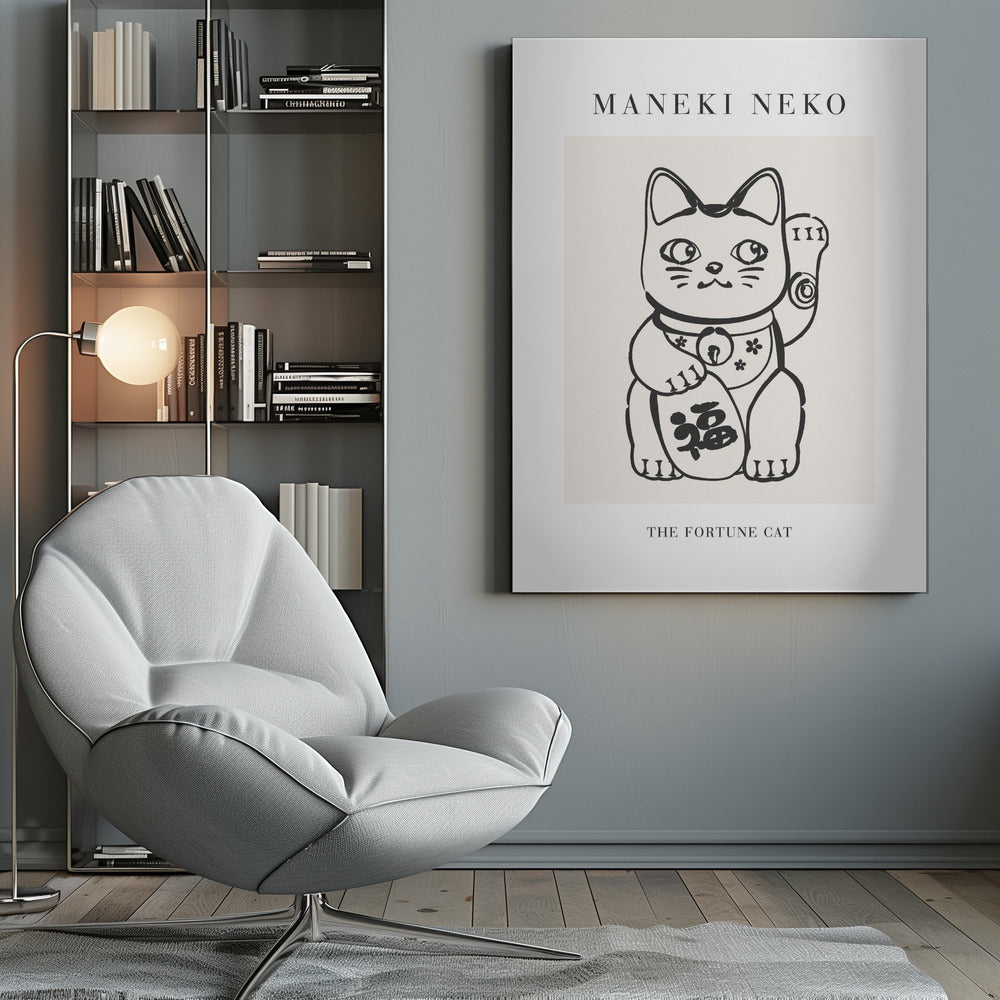 Manekineko No2 - Poster / Art Print