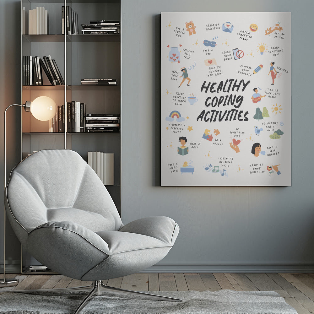 Coping Activities - Poster / Art Print
