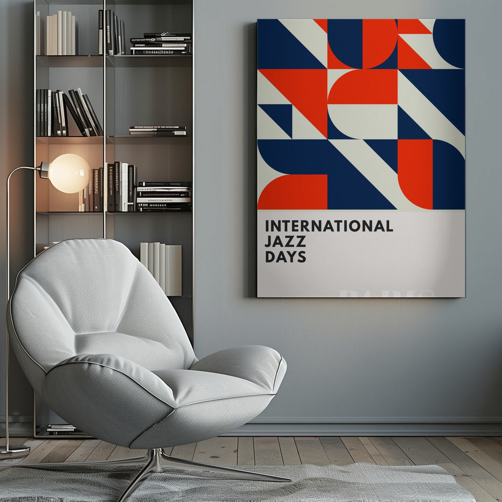 Jazz Days Paris - Poster / Art Print