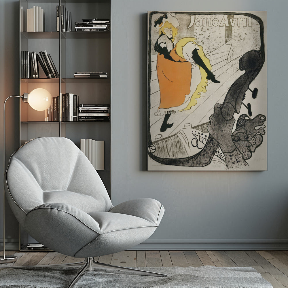 Jane Avril (1893) - Poster / Art Print