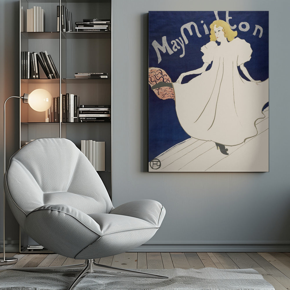 May Milton Poster(1895) - Poster / Art Print