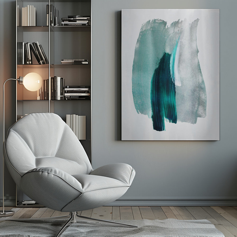 Abstract Brush Strokes 19 - Poster / Art Print