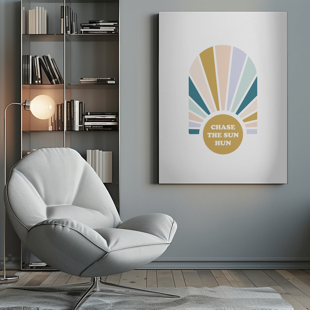 Chase the Sun Hun - Poster / Art Print