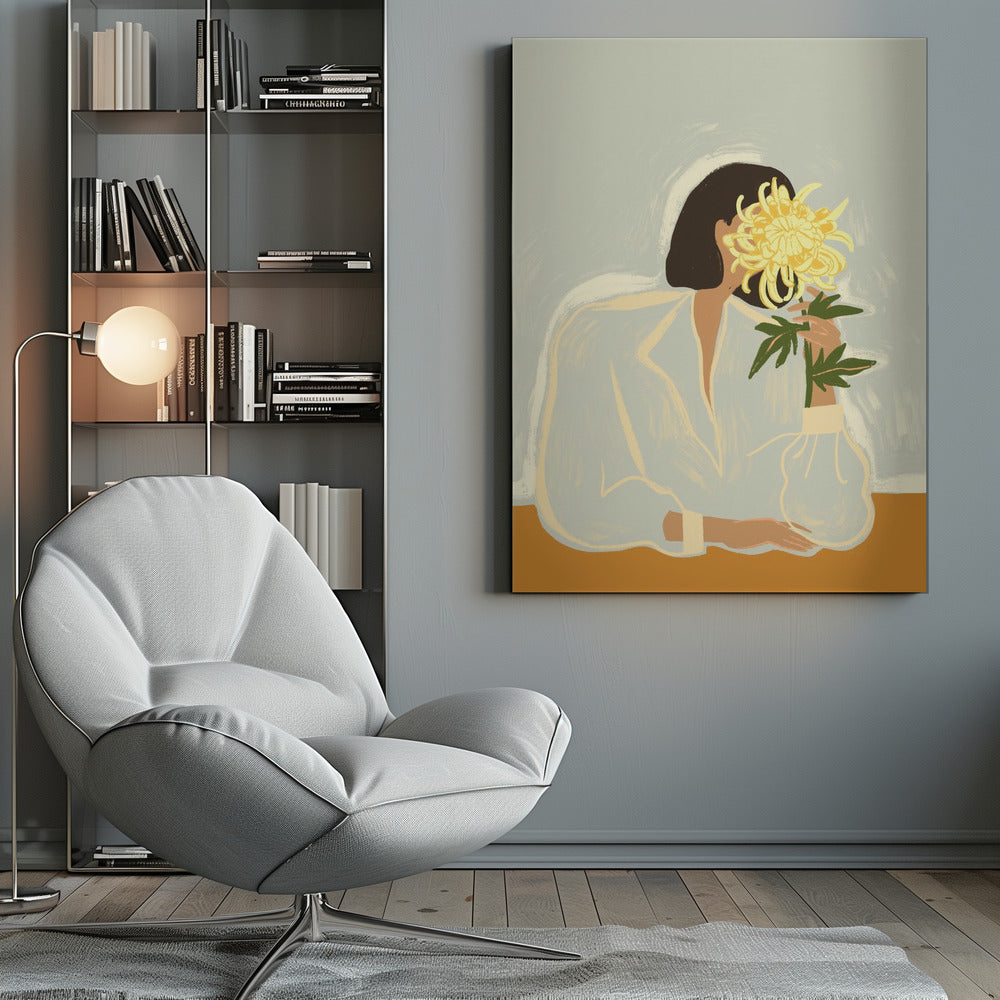The chrysanthemum - Poster / Art Print