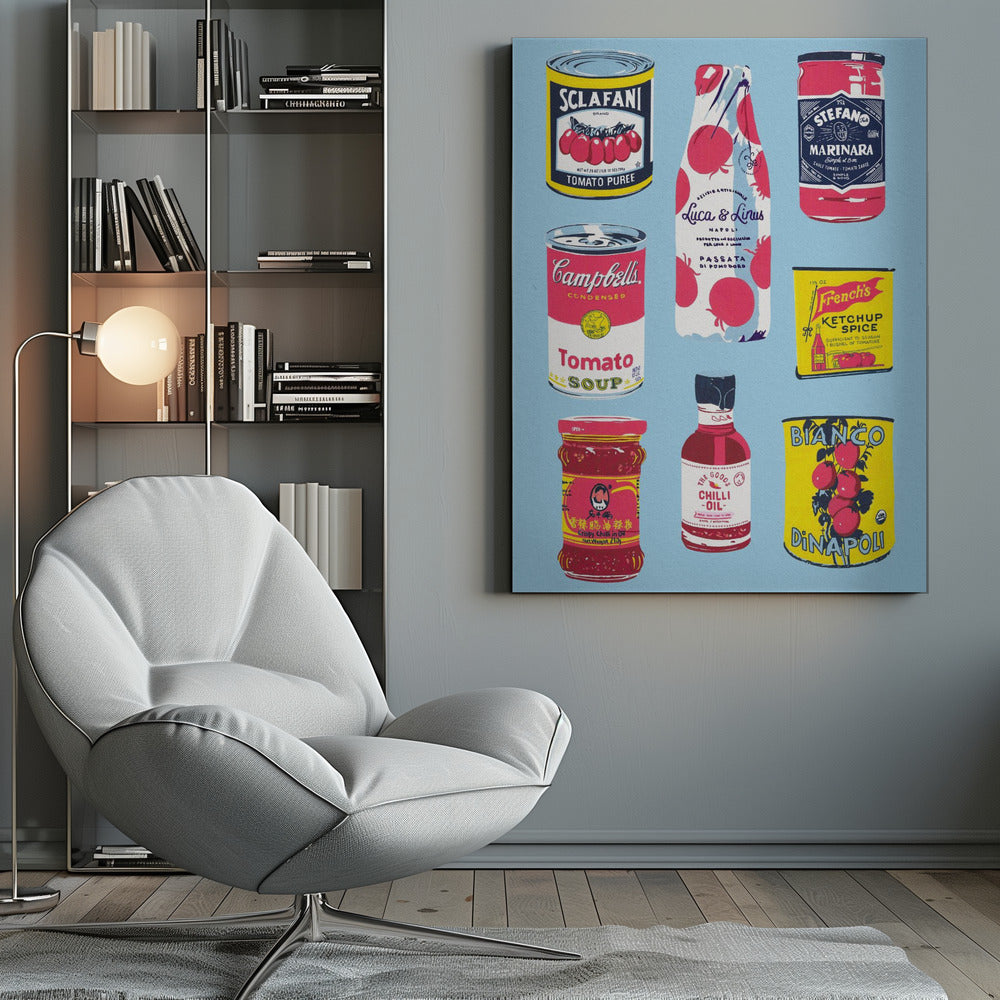 Canned Tomatoes - Poster / Art Print