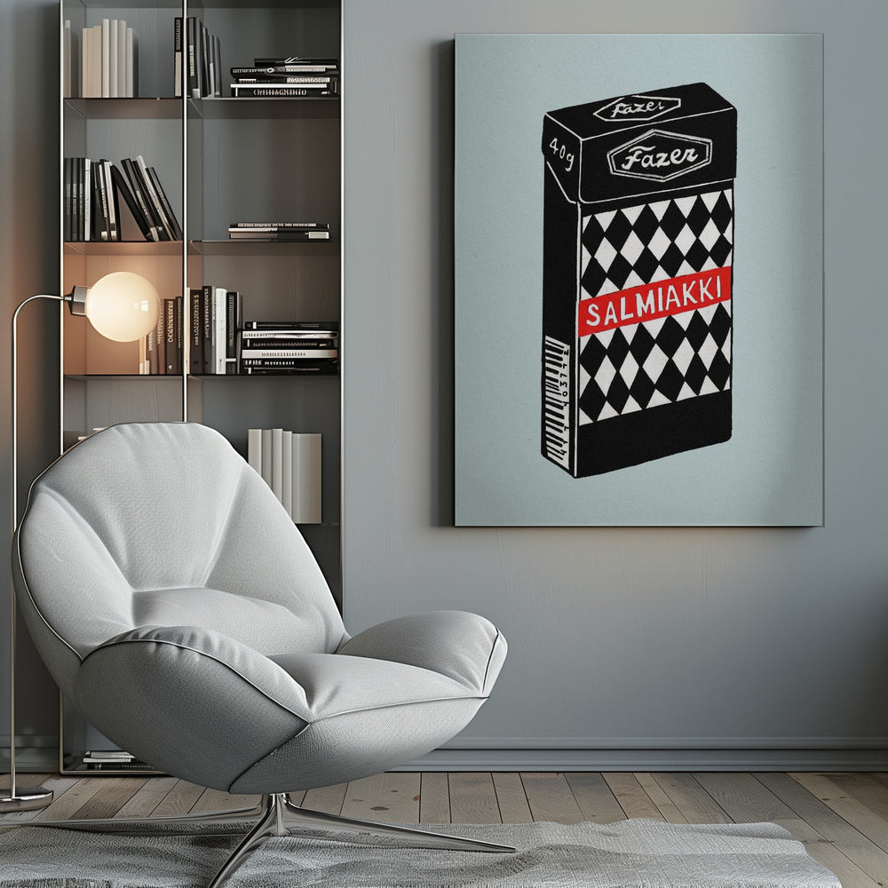 Salmiakki - Poster / Art Print