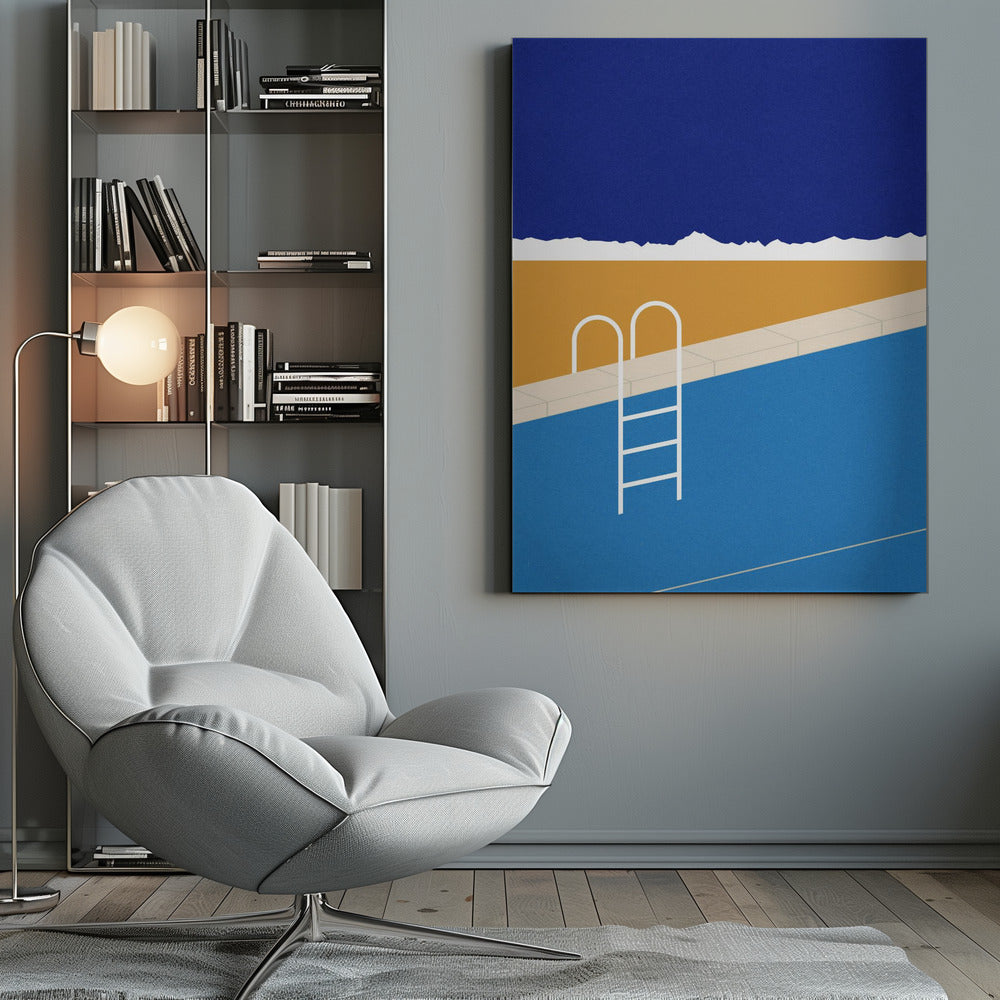 Desert Pool - Poster / Art Print
