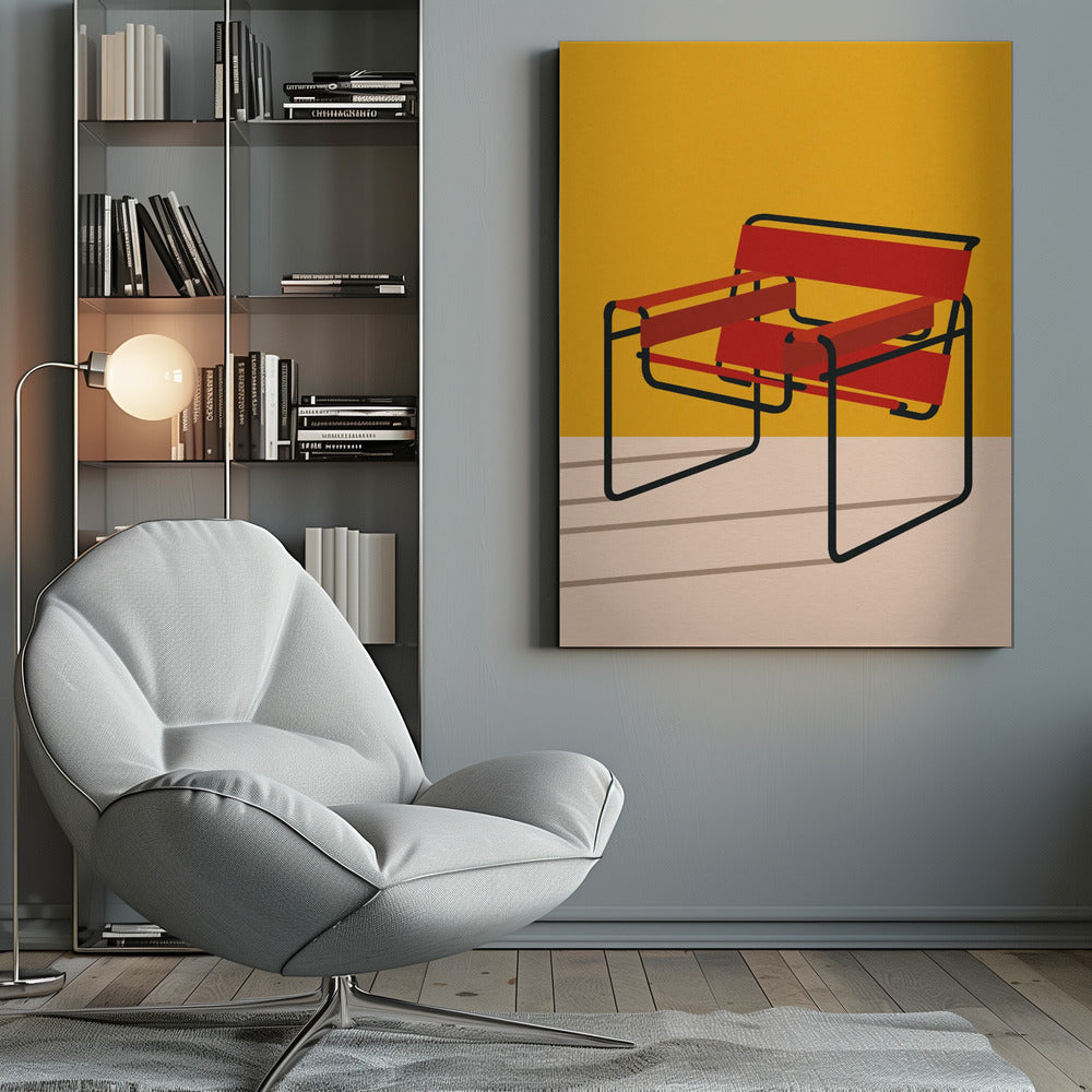 Wassily Chair Marcel Breuer - Poster / Art Print
