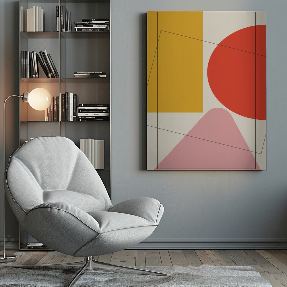 Four Triangles - Poster / Art Print