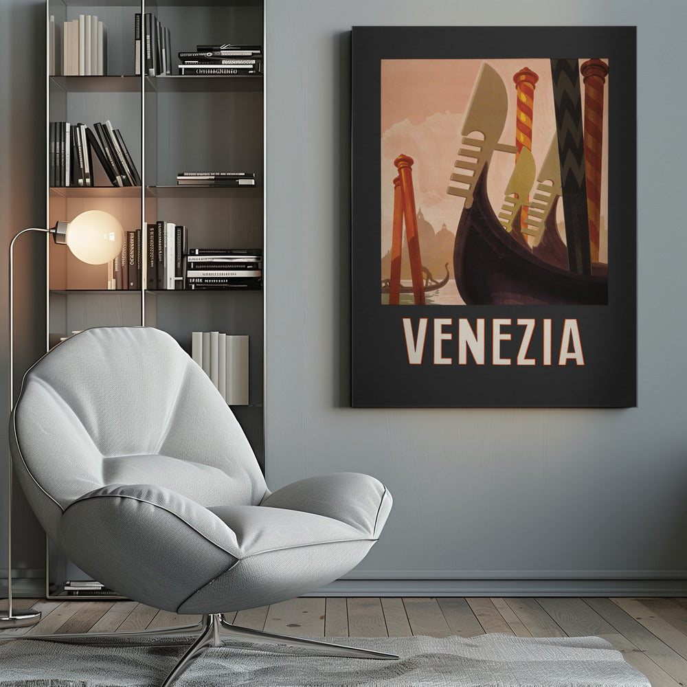 Venezia Poster Dark - Poster / Art Print