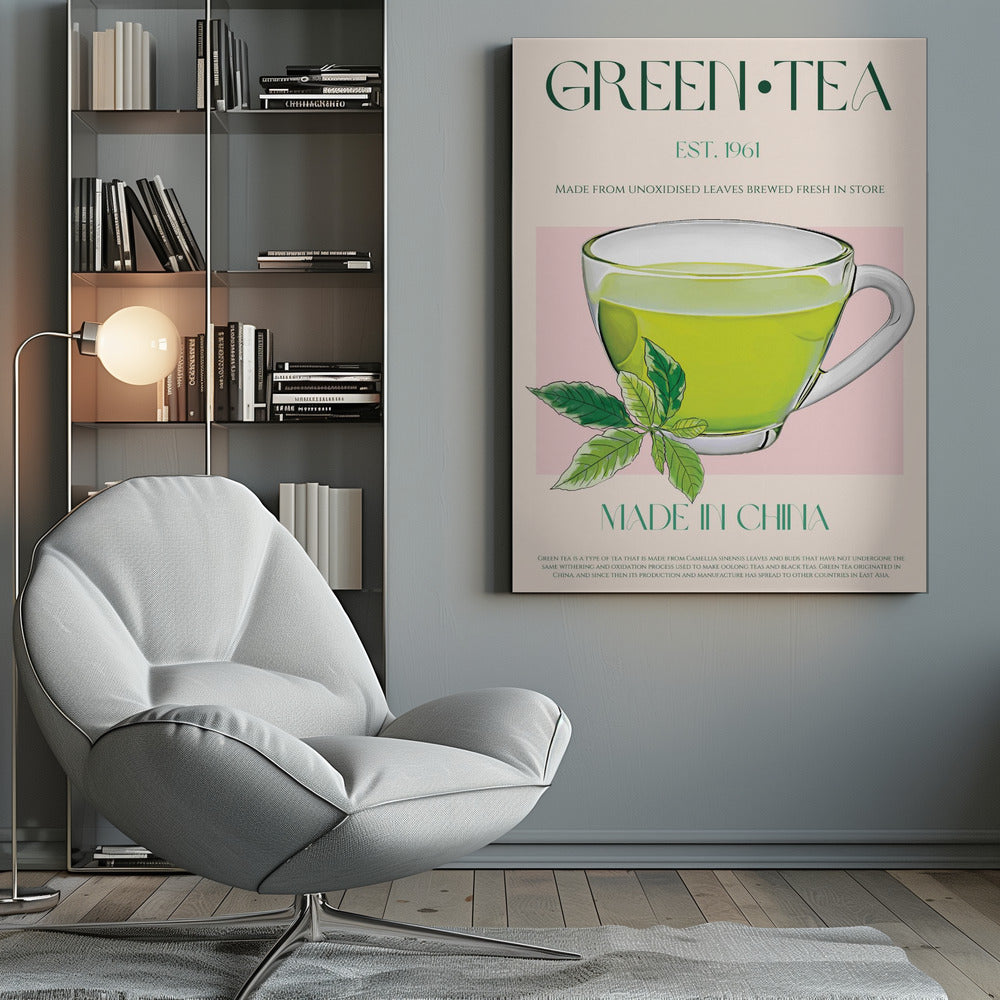 Green Tea - Poster / Art Print