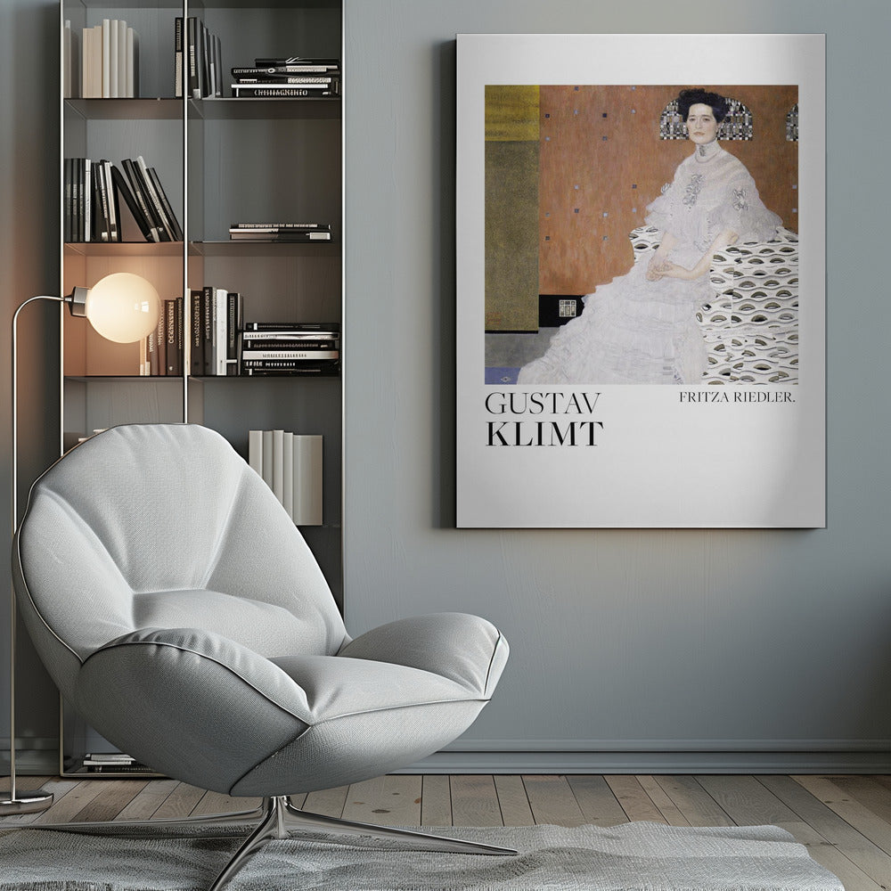 Portrait Fritza Riedler (1906) Poster - Poster / Art Print