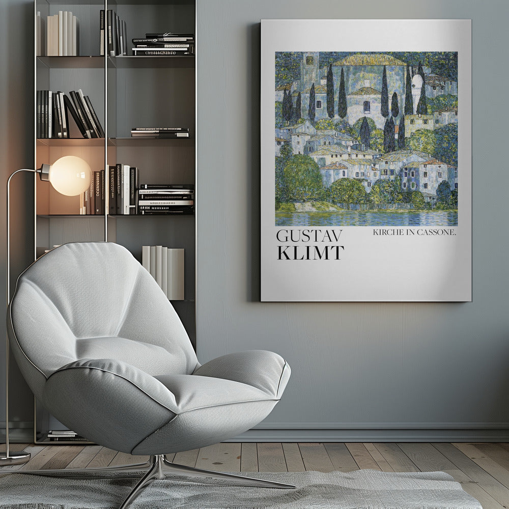 Kirche In Cassone (1913) Poster - Poster / Art Print