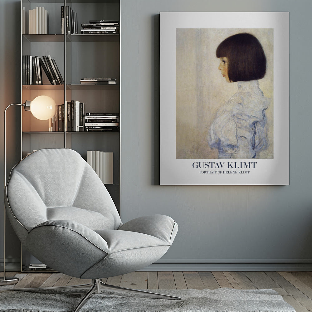 Portrait of Helene Klimt (1898) Poster - Poster / Art Print