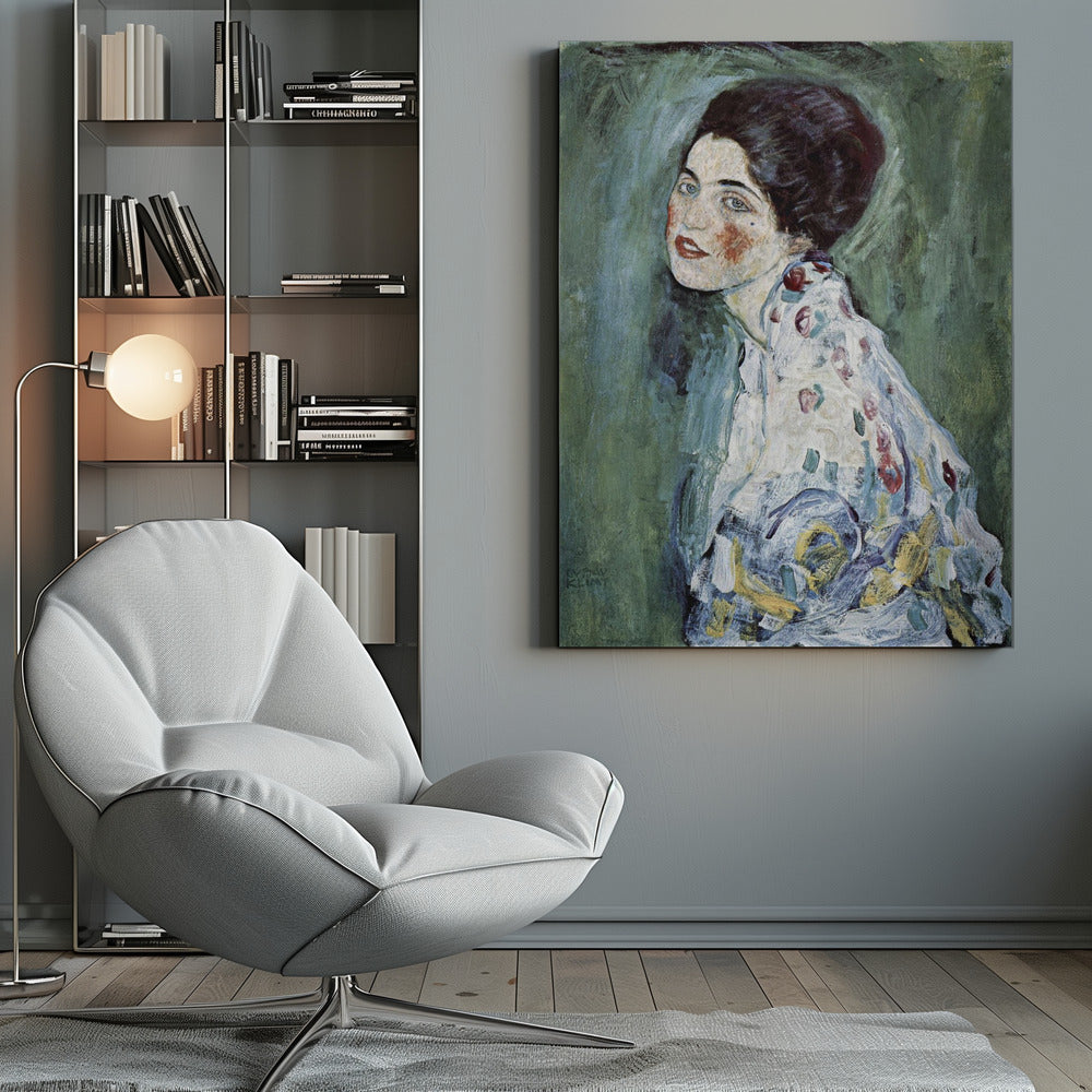 Porträt Einer Dame (1916–1917) - Poster / Art Print