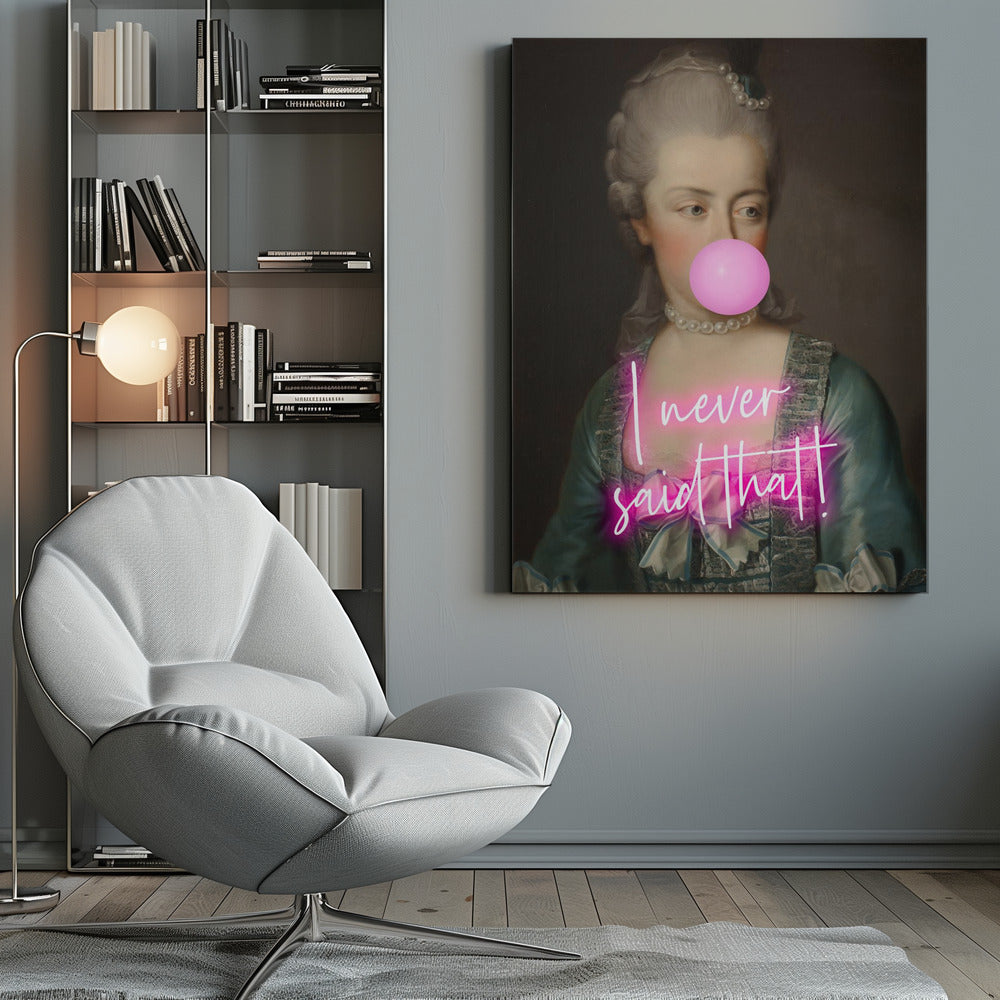 Marie never said that - Poster / Art Print