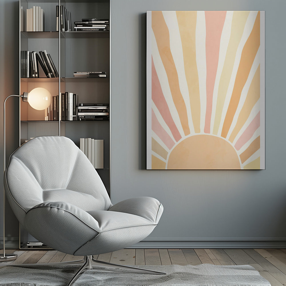 Boho sunrise - Poster / Art Print