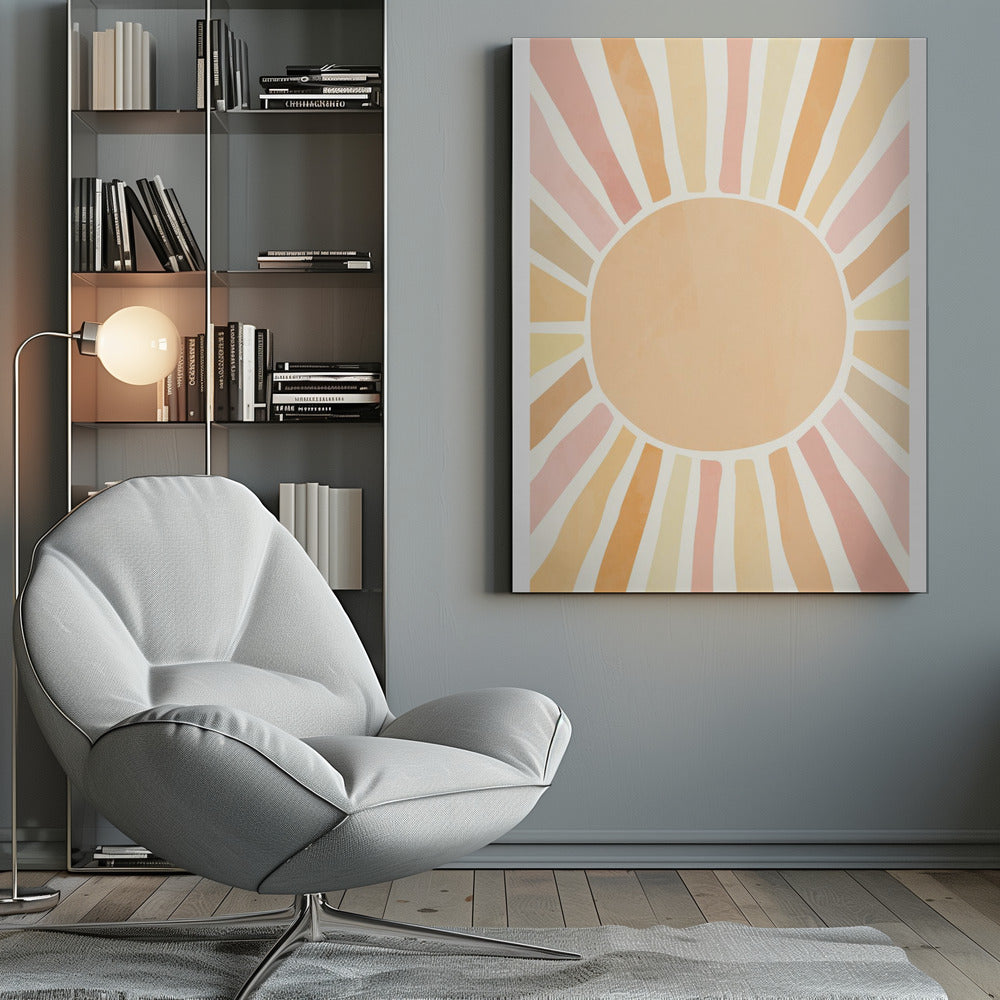Boho sun - Poster / Art Print
