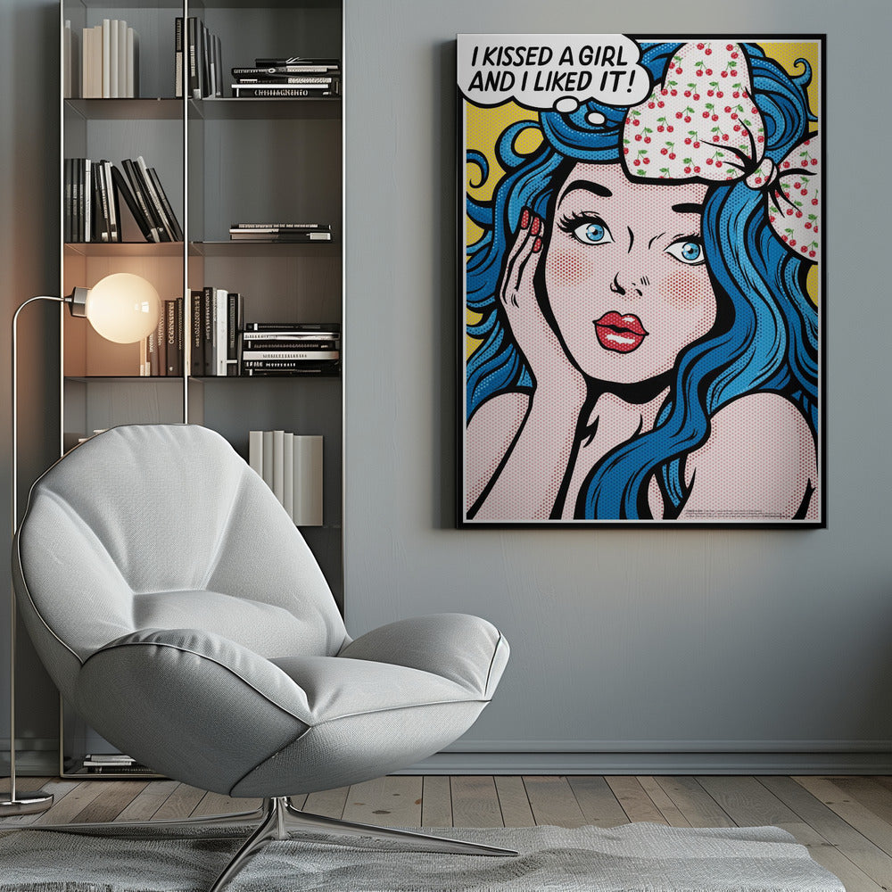 I Kissed a Girl - Poster / Art Print