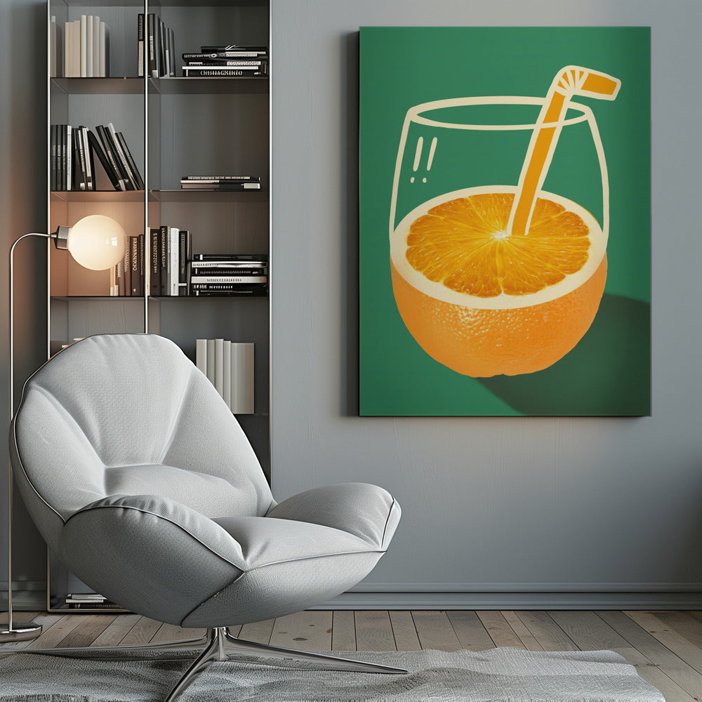 Orange juice - Poster / Art Print