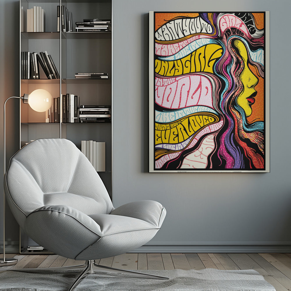 Only Girl in the World - Poster / Art Print