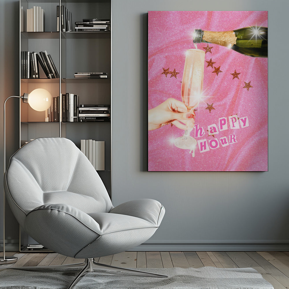 Happy hour - Poster / Art Print