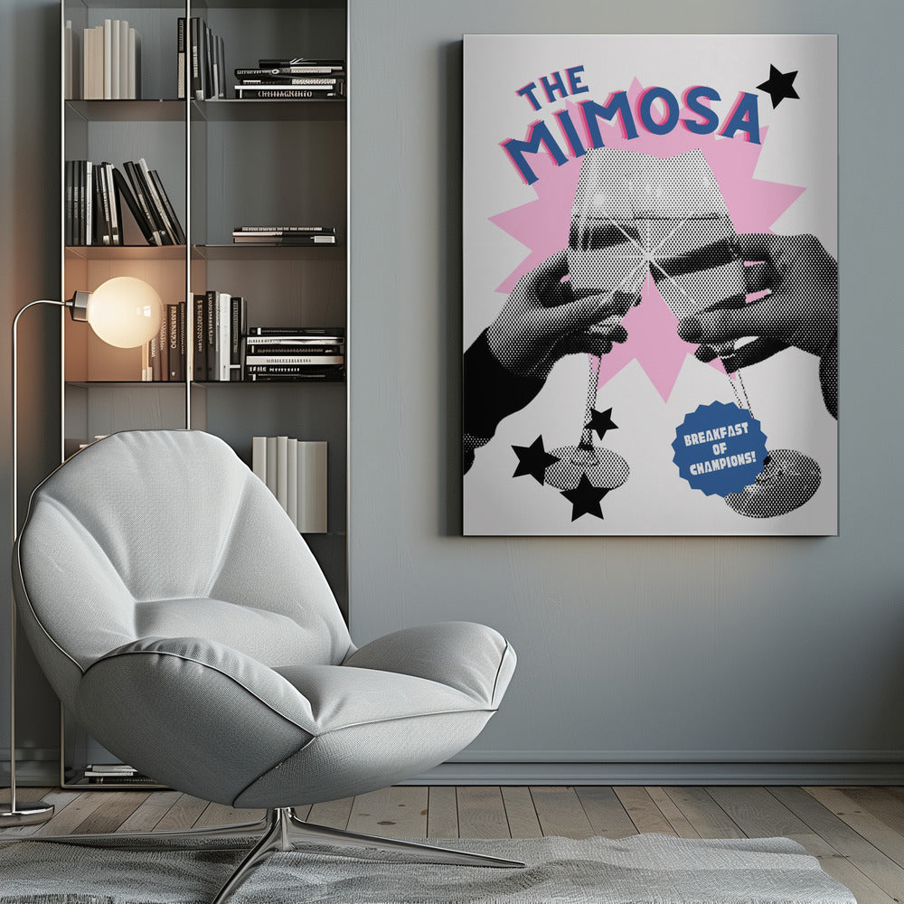 The mimosa - Poster / Art Print
