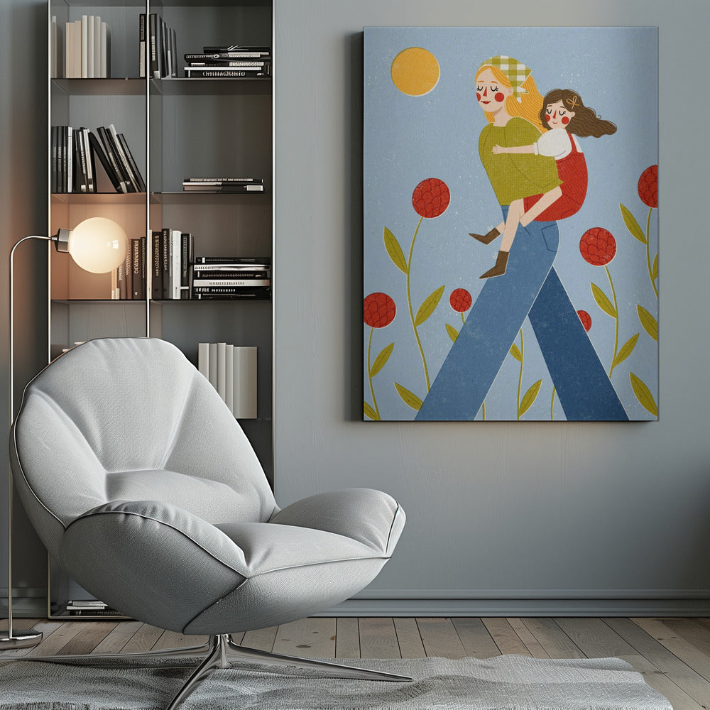 Piggy Back - Poster / Art Print