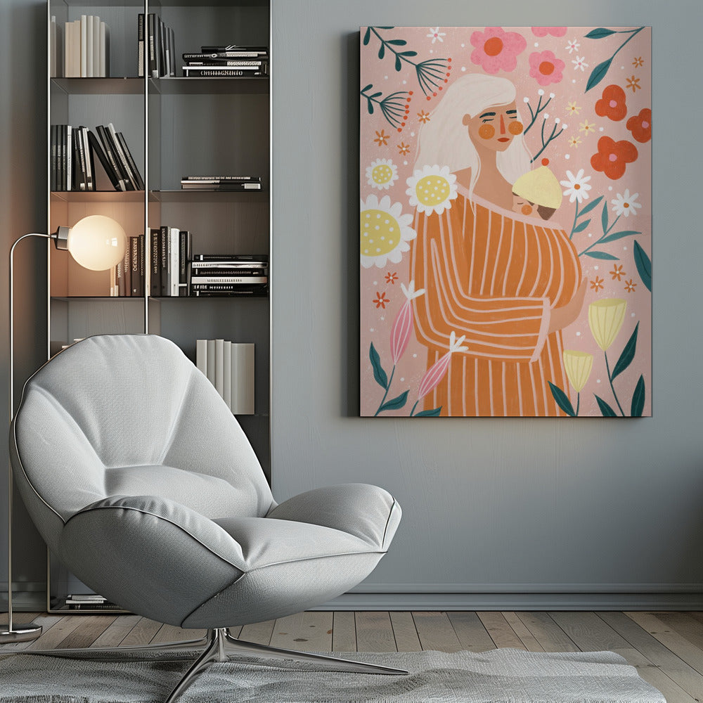 Spring Mum - Poster / Art Print