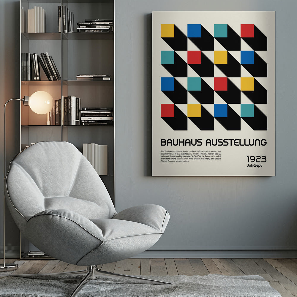 Bauhaus Ausstellung - Poster / Art Print