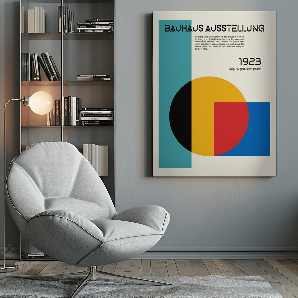 Bauhaus Ausstellung - Poster / Art Print