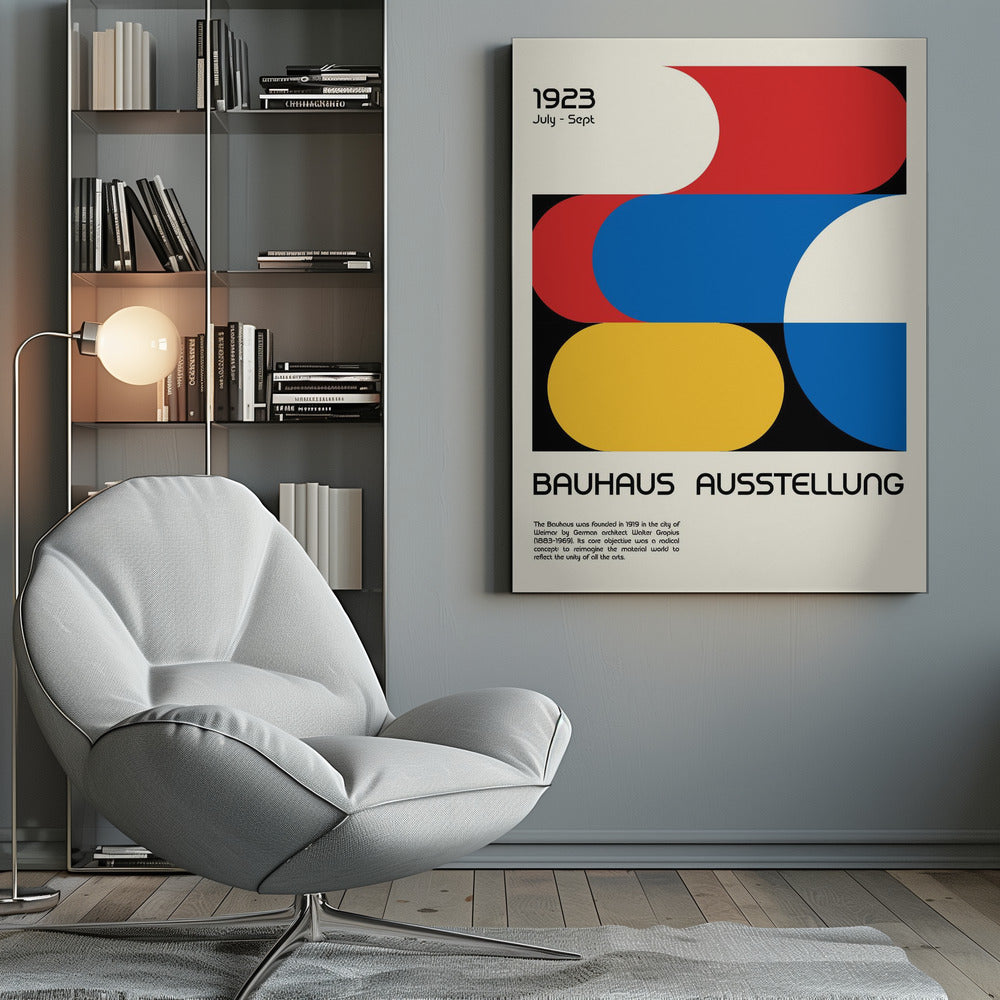 Bauhaus Ausstellung 1923 - Poster / Art Print