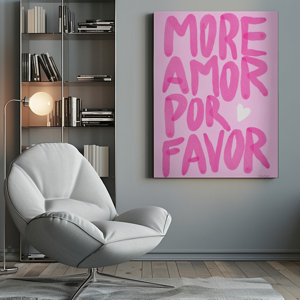 More Amor Por Favor - Poster / Art Print