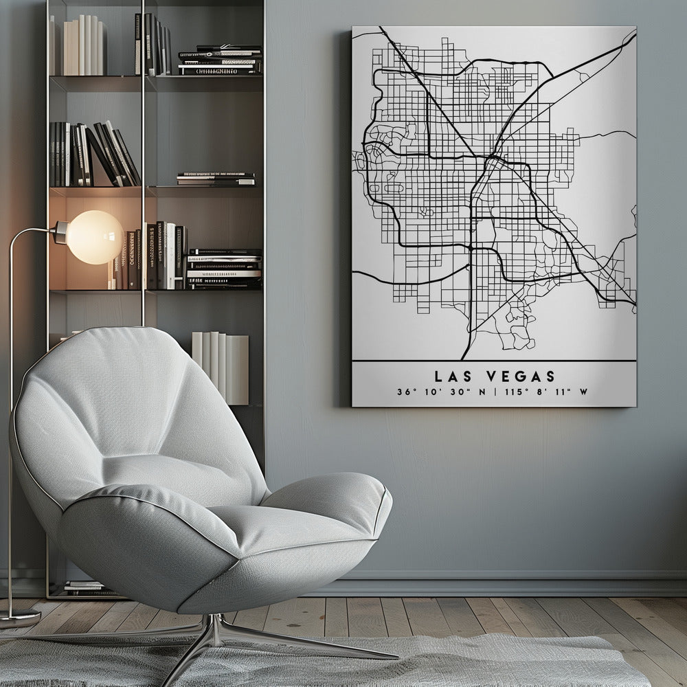 Black Maps 38 - Poster / Art Print