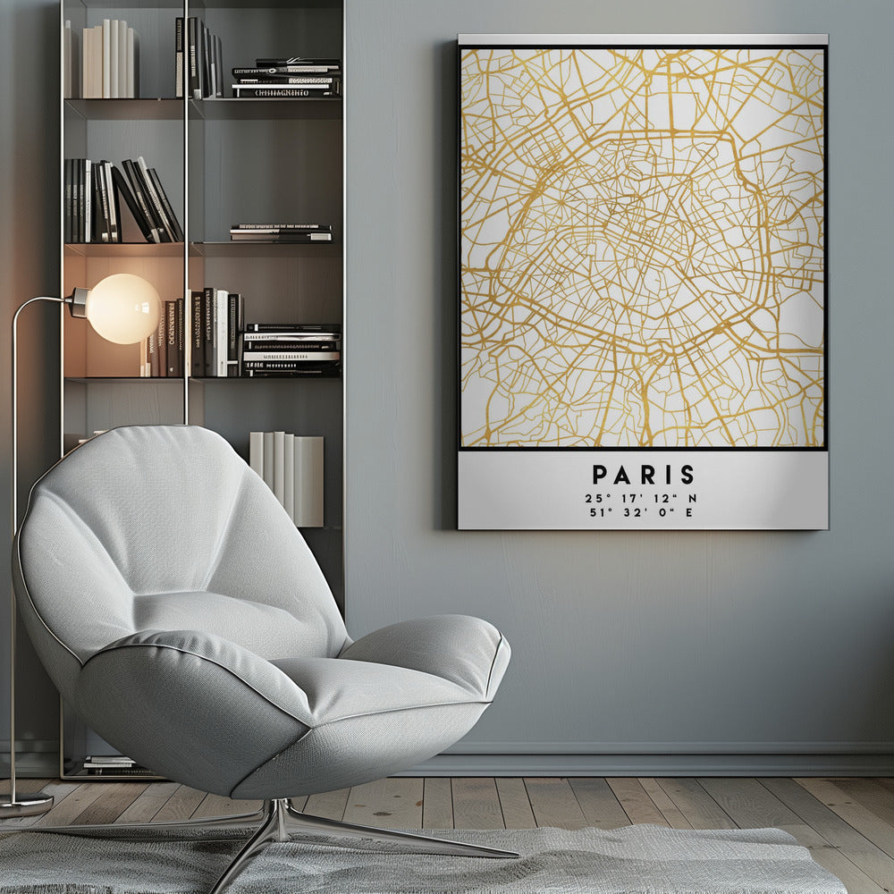1 Maps 40 - Poster / Art Print