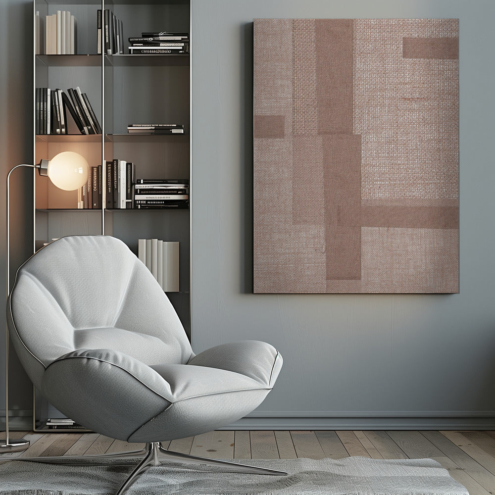 Fabric Pattern Collage No.5 - Poster / Art Print