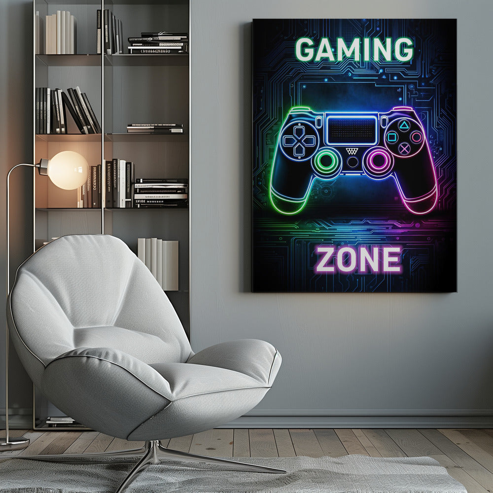 Gaming Zone - Poster / Art Print