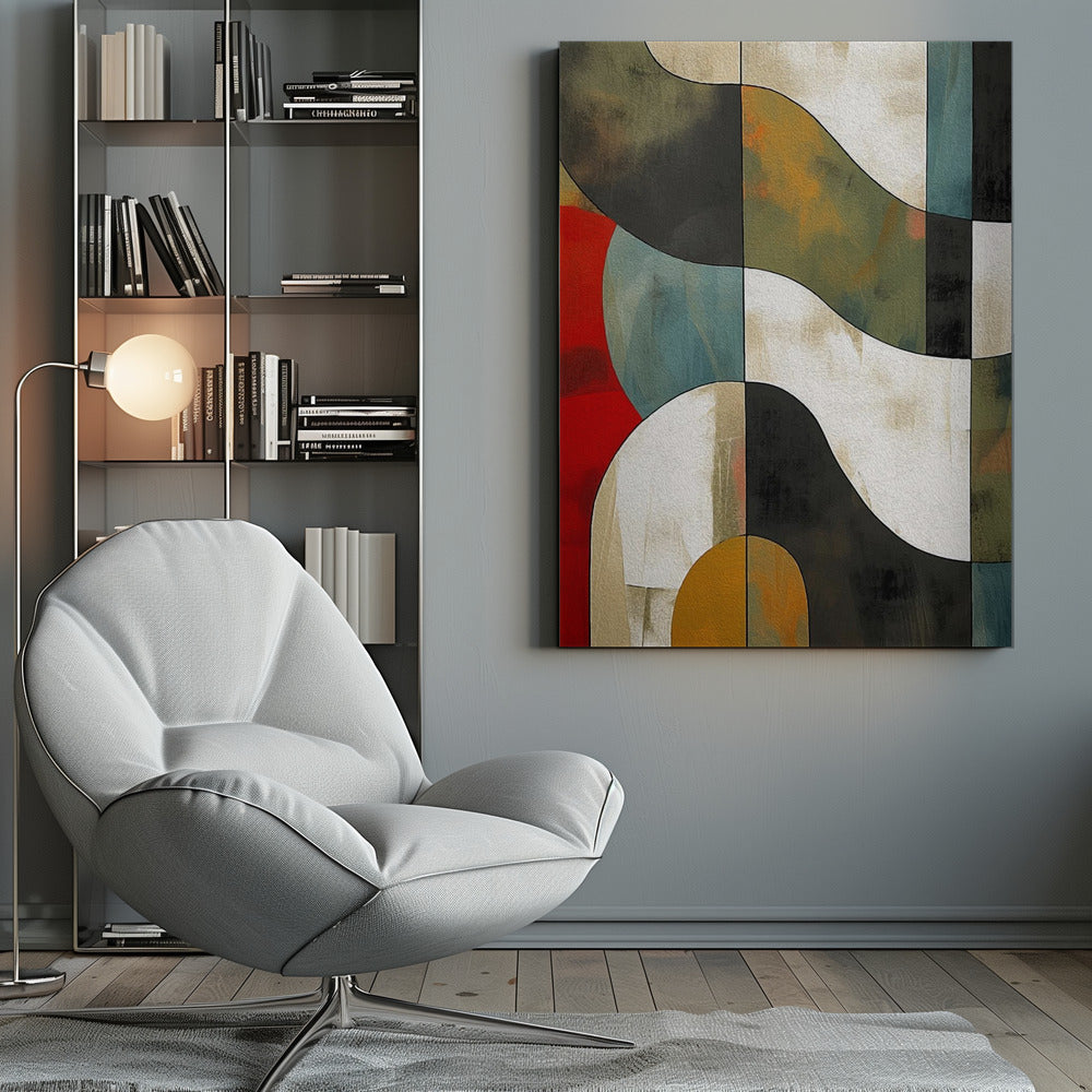 Abstract Fields No 1 - Poster / Art Print